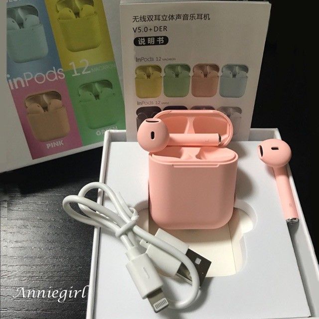 Tai Nghe Bluetooth inPods 12 Cảm Biến Chạm NEW