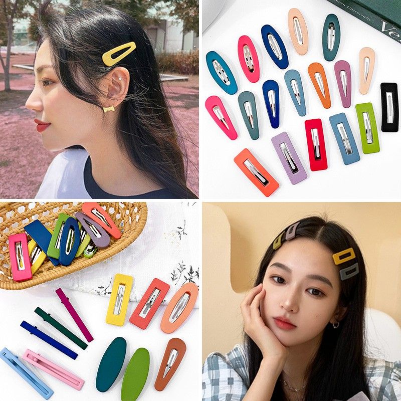 Set 20 Kẹp Tóc Hàn Quốc Nhiều Màu Vintage KT01