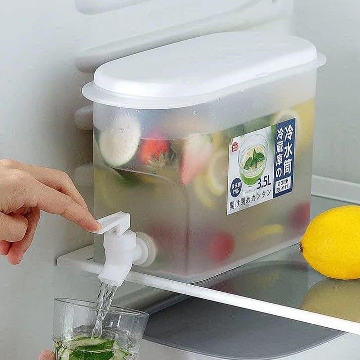 Bình Nước Có Vòi Để Tủ Lạnh Cao Cấp 3,5L No.6785
