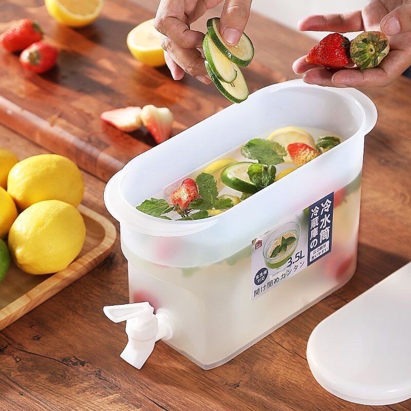 Bình Nước Có Vòi Để Tủ Lạnh Cao Cấp 3,5L No.6785
