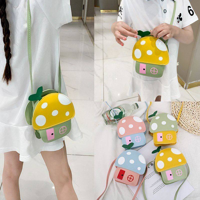Túi Chéo Cây Nấm Cho Bé