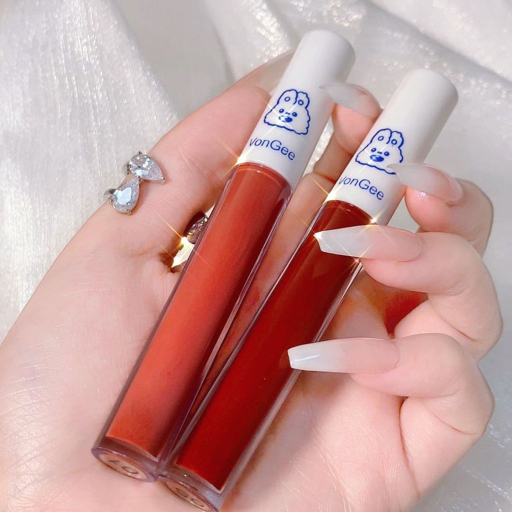 Set 5 Son Kem Lì VONGEE  Thỏ Bông Trắng