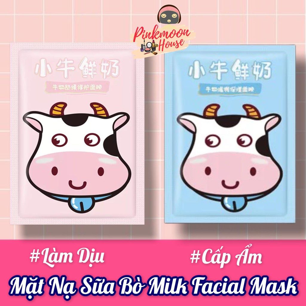Mặt Nạ Sữa Bò QISE Hộp 5 Miếng