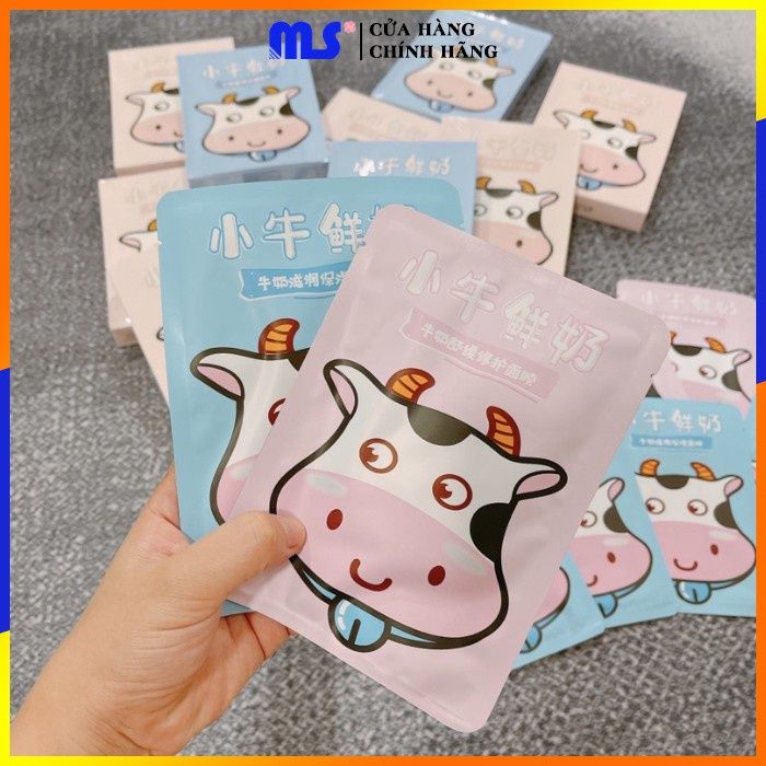 Mặt Nạ Sữa Bò QISE Hộp 5 Miếng