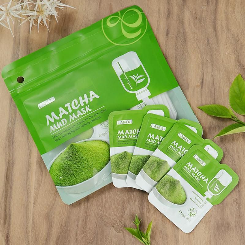 Gói 12 Mặt Nạ Trà Xanh LAIKOU Mẫu Mới
