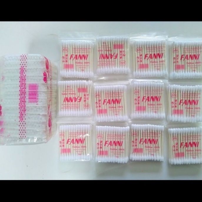 1 LỐ 12 GÓI TĂM BÔNG NGOÁY TAI FANNI