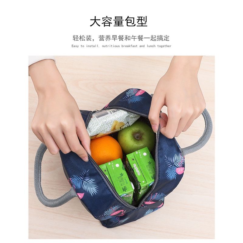 Túi Đựng Hộp Cơm Giữ Nhiệt Hình Hạc