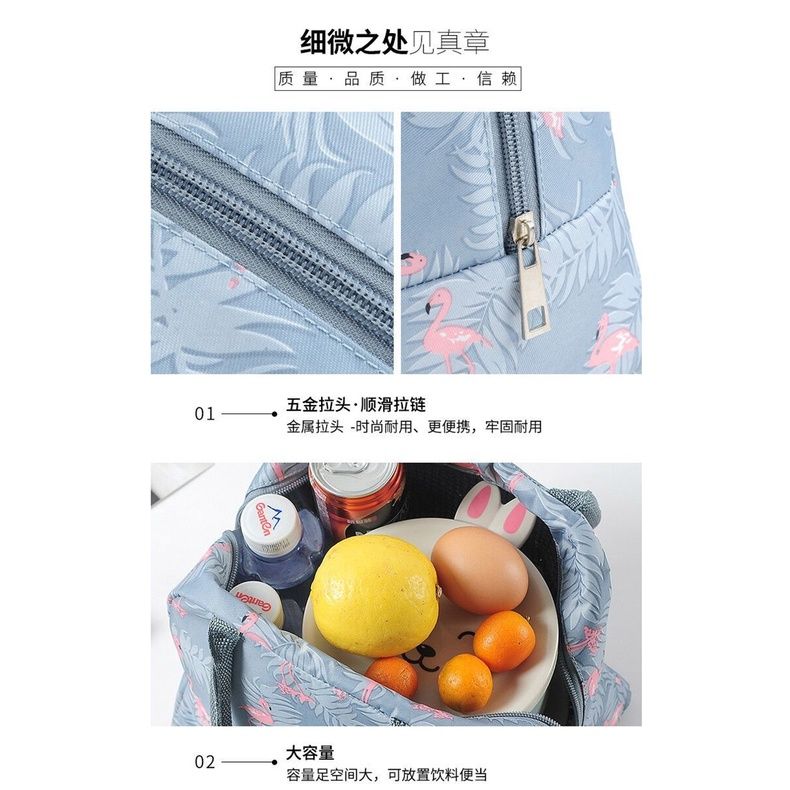 Túi Đựng Hộp Cơm Giữ Nhiệt Hình Hạc