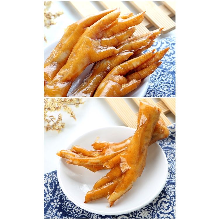 Chân Gà Cay Tứ Xuyên YI JIA XIN 32g - Đỏ(Cay)