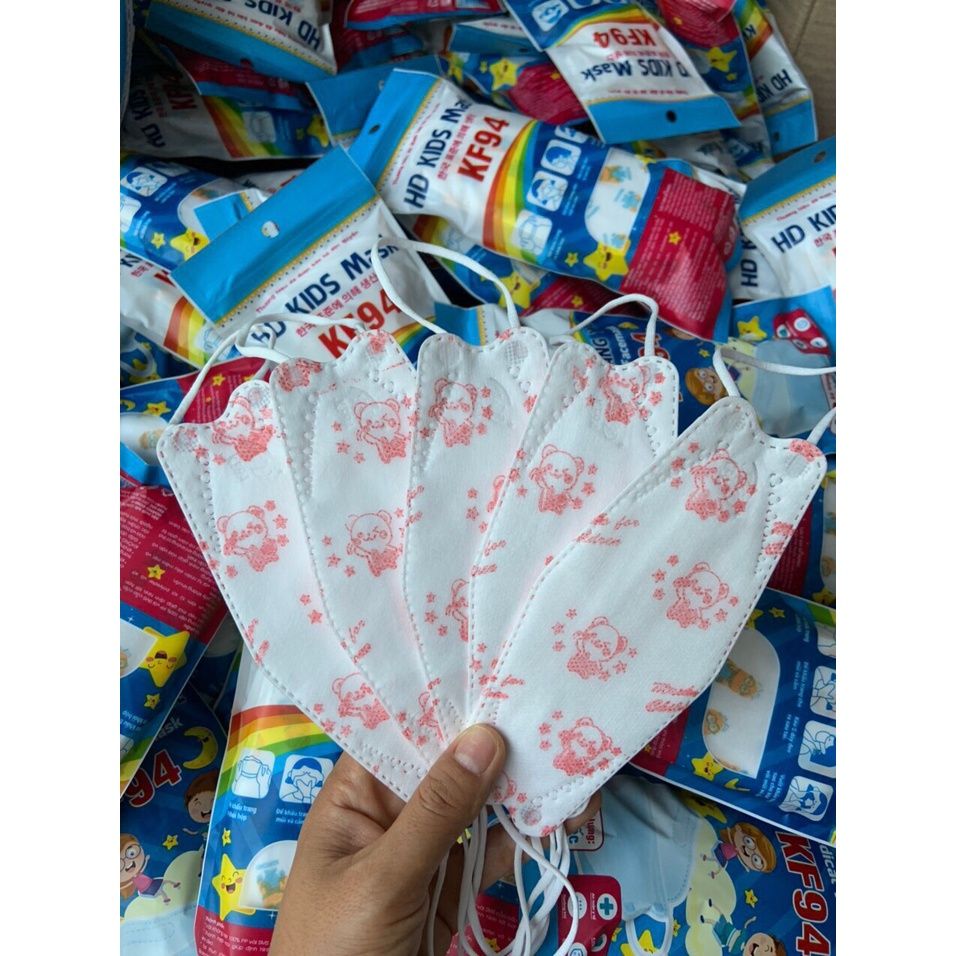 GÓI 10 CHIẾC Khẩu Trang KF94 Trẻ Em