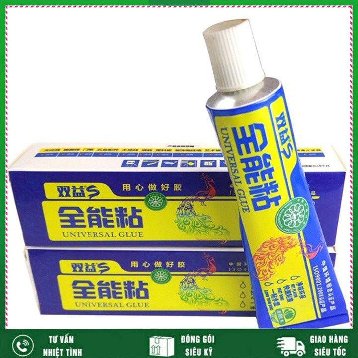 Keo Dán Đa Năng UNIVERSAL GLUE Siêu Dính Nhanh Khô(Hộp Xanh Dương)/KEO PHƯỢNG HOÀNG