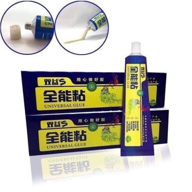 Keo Dán Đa Năng UNIVERSAL GLUE Siêu Dính Nhanh Khô(Hộp Xanh Dương)/KEO PHƯỢNG HOÀNG