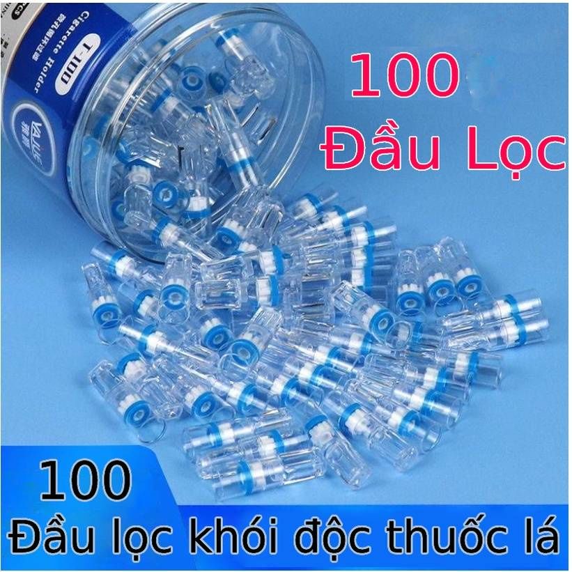 Hộp 100 Đầu Lọc Độc Tố Thuốc Lá