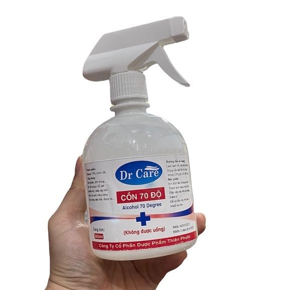 Cồn 70 Độ Dr.Care 500ml