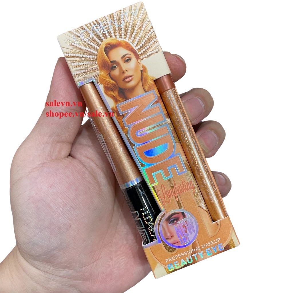 Set 3in1 Kẻ Mắt+Kẻ Mày+Mascara Hãng NUDE