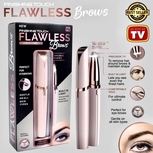 Máy Tỉa Lông Mày FLAWLESS (PIN SẠC)