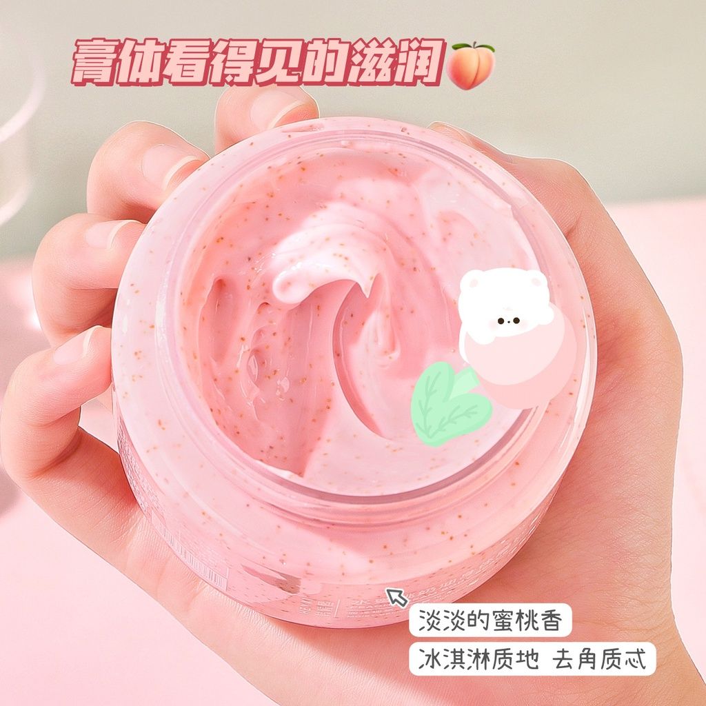Tẩy Tế Bào Chết Chiết Xuất Đào HEYXI 250G MẪU MỚI MV6629