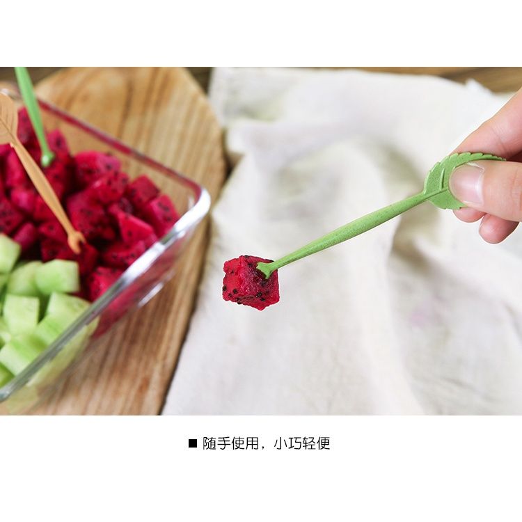 Bộ 10 Dĩa Ăn Hoa Quả Kèm Giỏ No.3399