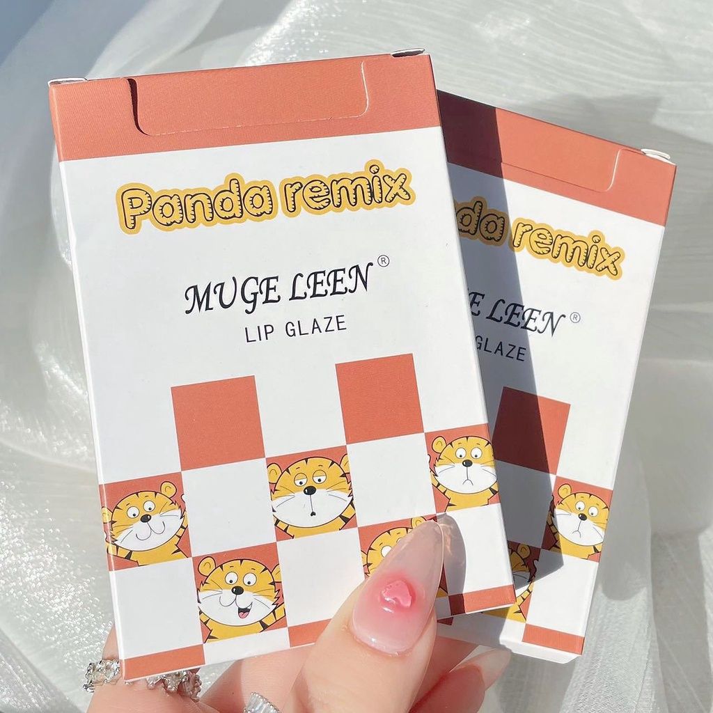 Set 5 Son Kem Lì PANDA REMIX MUGE LEEN