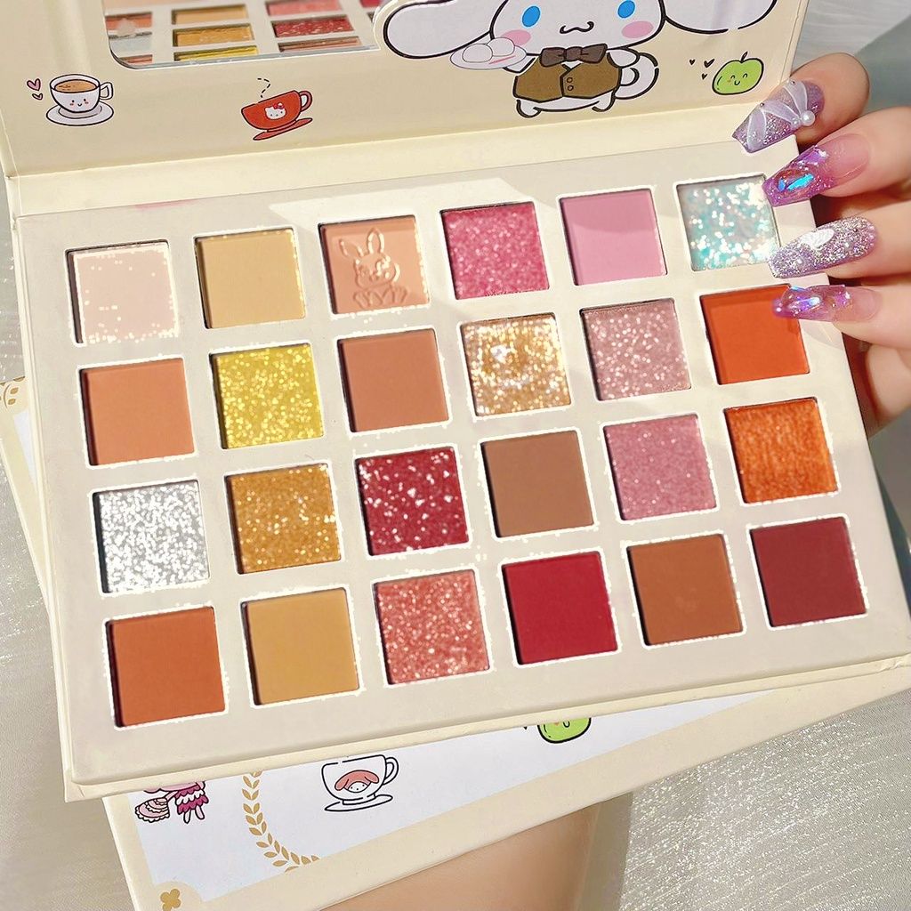 Phấn Mắt 24 Ô MUGE LEEN Thỏ Tai Dài