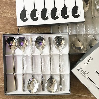 Set 6 Thìa iNox NUOVA ERNESTO Cao Cấp