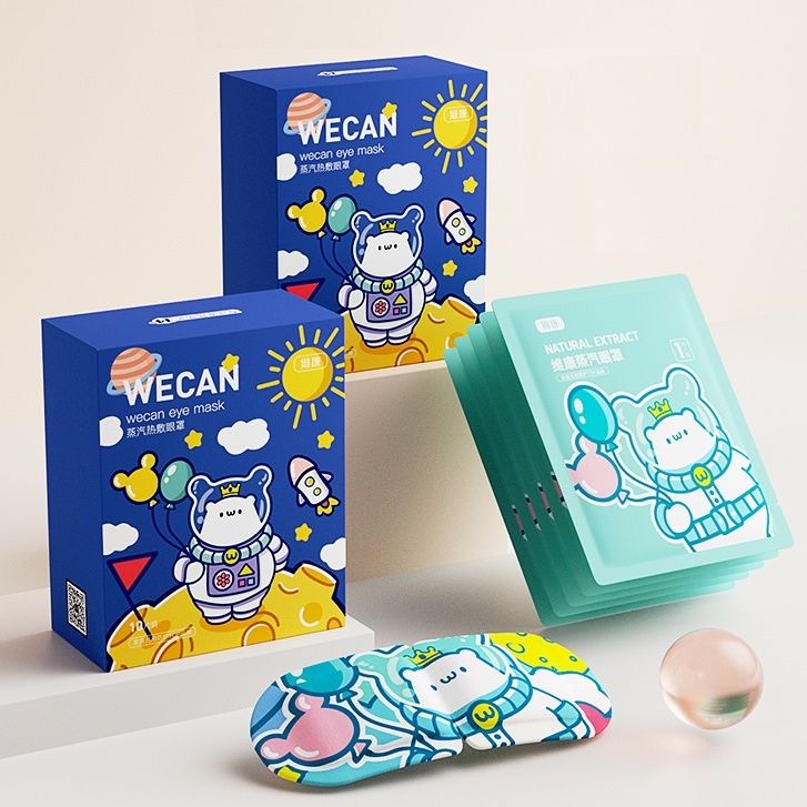 Hộp 10 Miếng Mặt Nạ Hơi Nóng Thư Giãn Mắt WECAN Siêu Hot