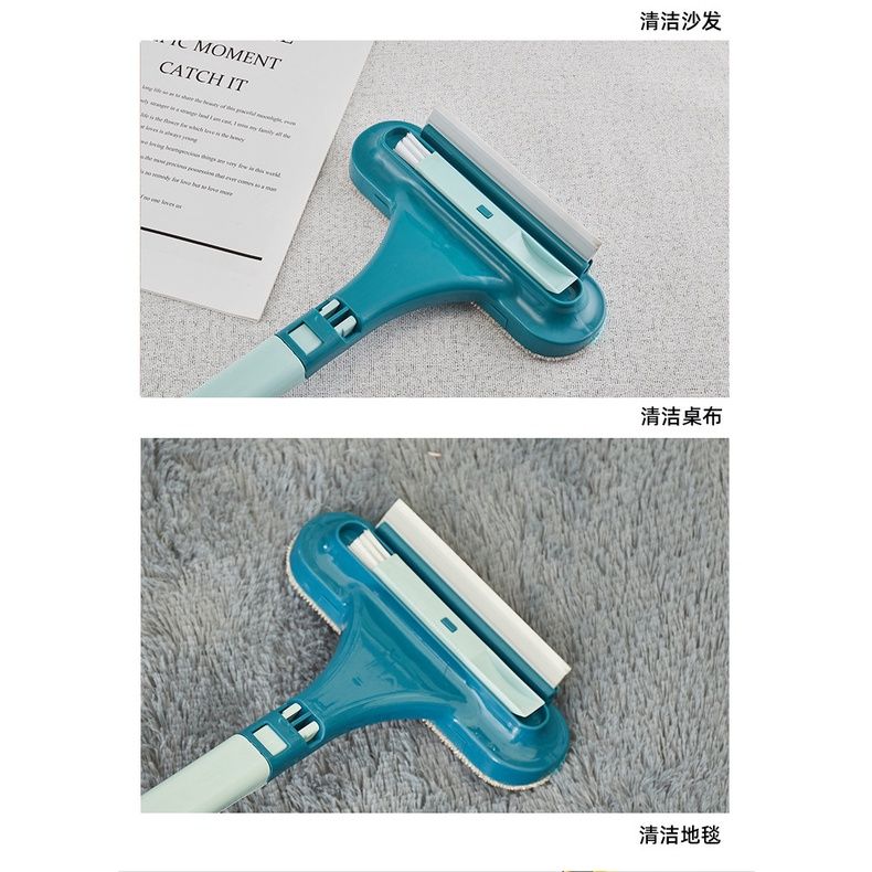 Cây Lau Kính Vạn Năng 2 Đầu Lắp Ghép Nối Dài Cán