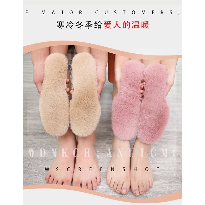 1 Đôi Lót Giày Lông Mèo Cực Ấm - 36/37
