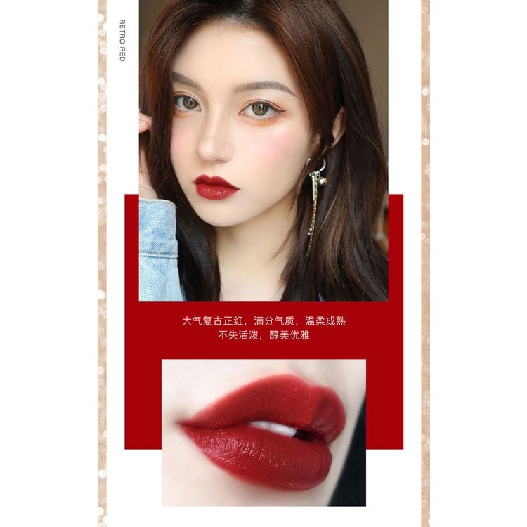 Set 3 Son Thỏi Matte Túi Xách Linnsz Khảm Đá NO.9213