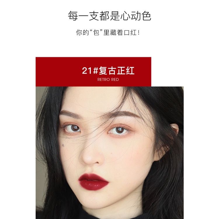 Set 3 Son Thỏi matte Túi Xách Linnsz Vàng "Style Gucci"