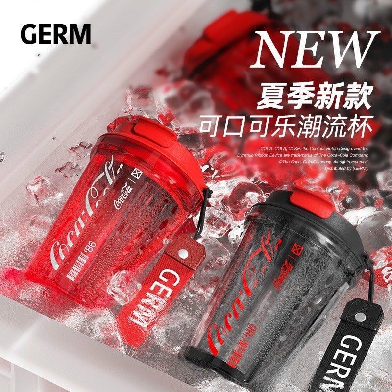 Bình Nước COFFE CUP NHỰA Trong Kiểu Cocacola