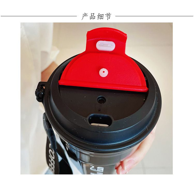 Bình Nước COFFE CUP NHỰA Trong Kiểu Cocacola