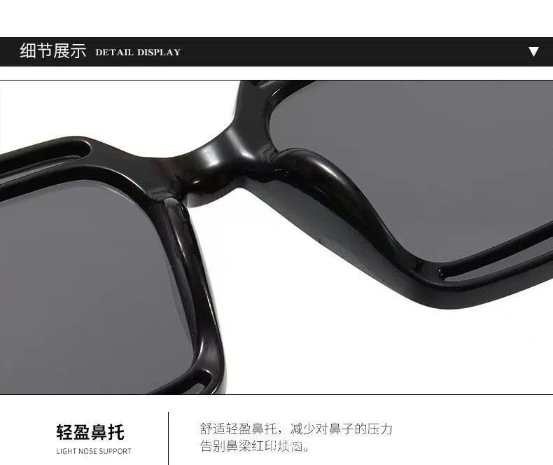 Kính Thời Trang Nam Nữ Gọng Kép HOT SUMMER - Gọng TRẮNG Mắt Đen