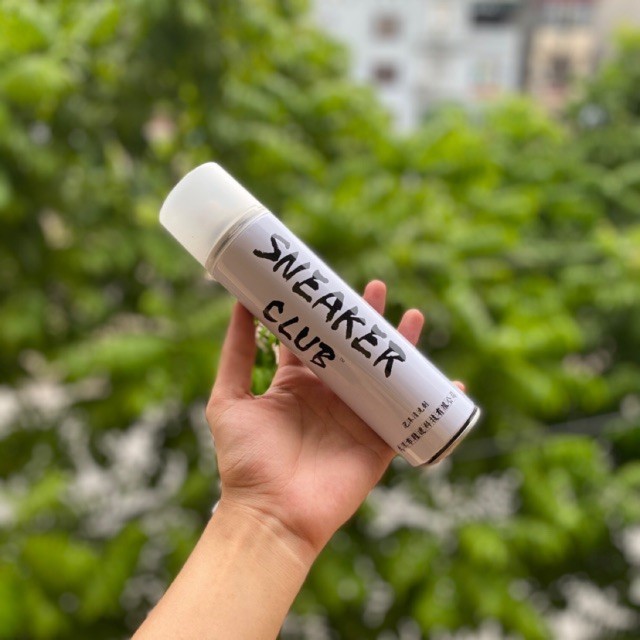 Chai Xịt Bọt Tuyết Vệ Sinh Giày SNEAKER CLUB 300ML(CHAI TRẮNG)