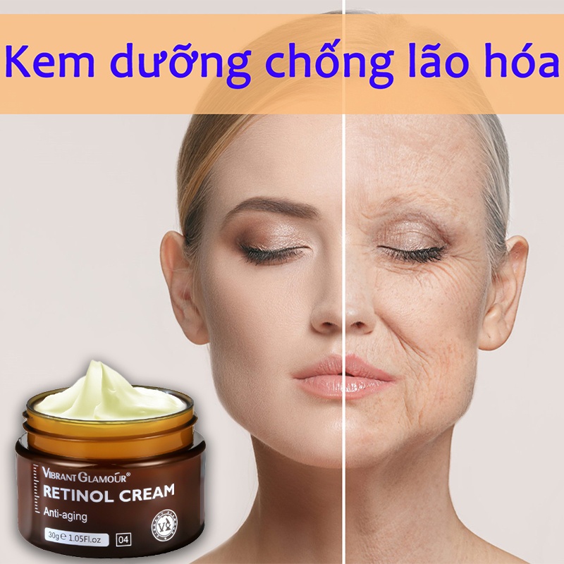 Kem Dưỡng Chống Lão Hóa VIBRANT GLAMOUR RETINOL 30g CODE VG-MB025