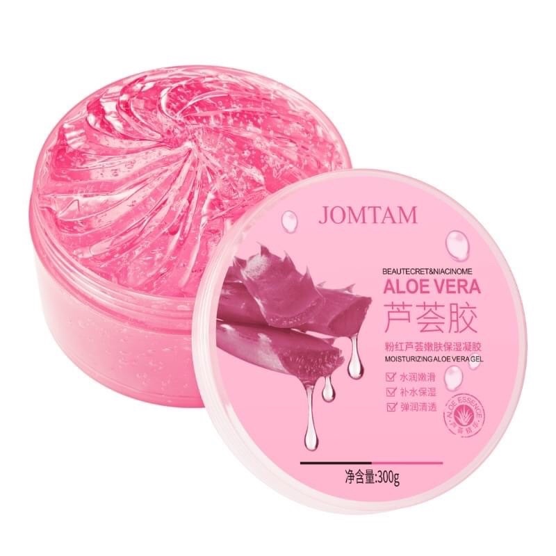 Gel Nha Đam BIOAQUA Dưỡng Ẩm Dưỡng Trắng 300g NO.BQY83550(Hồng)