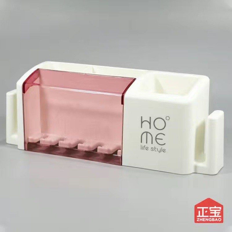 Kệ Gài Bàn Chải Đánh Răng Và Kem Đánh Răng Tiện Dụng HOME Life Style