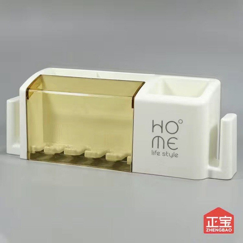 Kệ Gài Bàn Chải Đánh Răng Và Kem Đánh Răng Tiện Dụng HOME Life Style