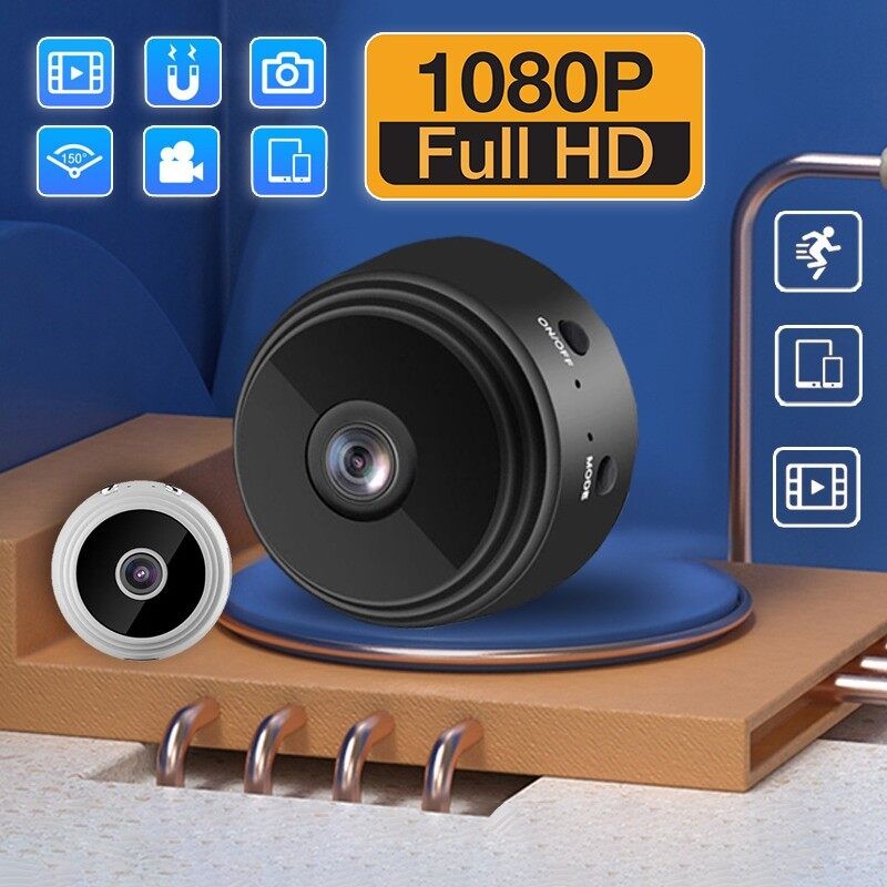 Camera An Ninh Wifi A9 Full HD Nhỏ Gọn Siêu Rẻ(Lắp Được Thẻ Nhớ)Màu Đen Hoặc Trắng Ngẫu Nhiên