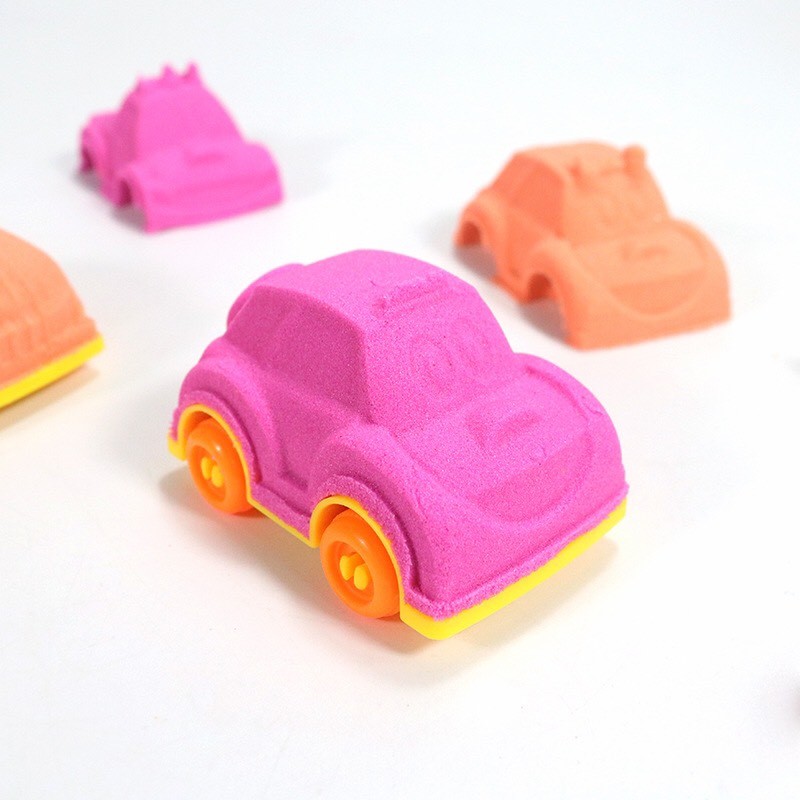 Đồ Chơi Cát Động Lực Kèm Khuôn Nặn PLAYSAND Building Blocks 500g Cát NO.LZY810