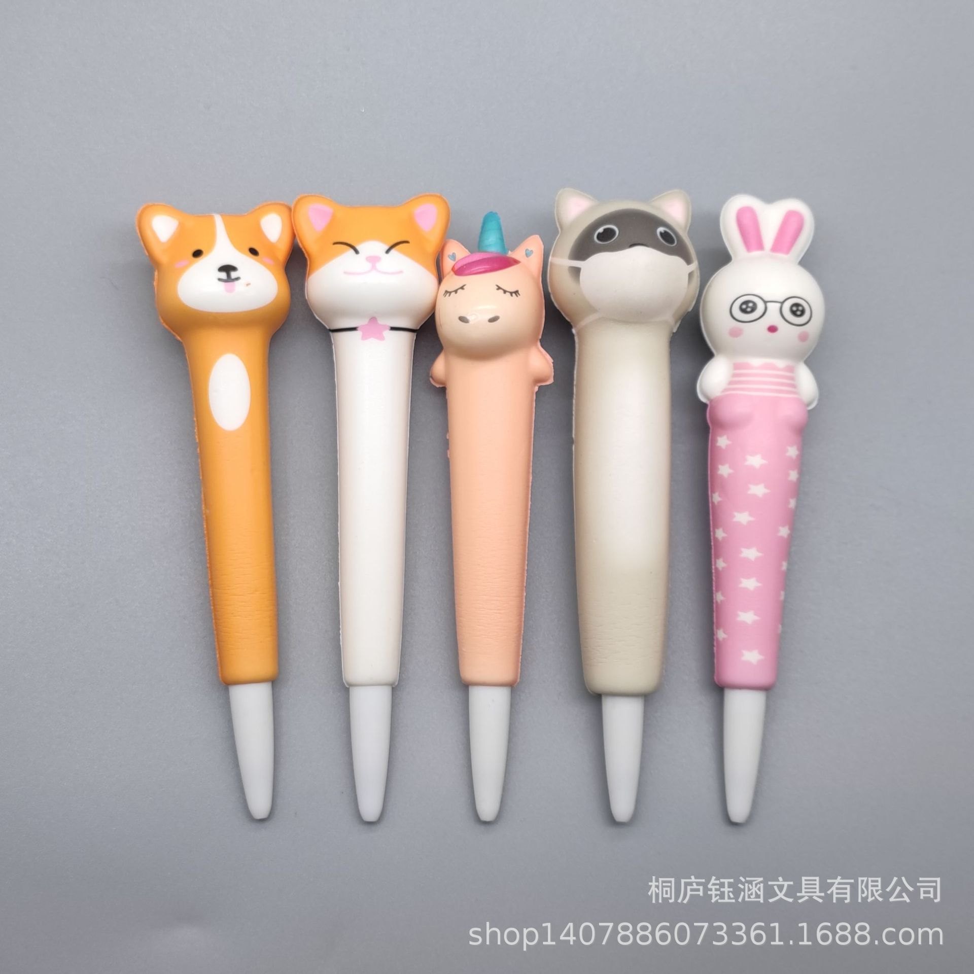 Bút Bi Nước Squishy Cute Bóp Cực Đã Tay Giảm Stress