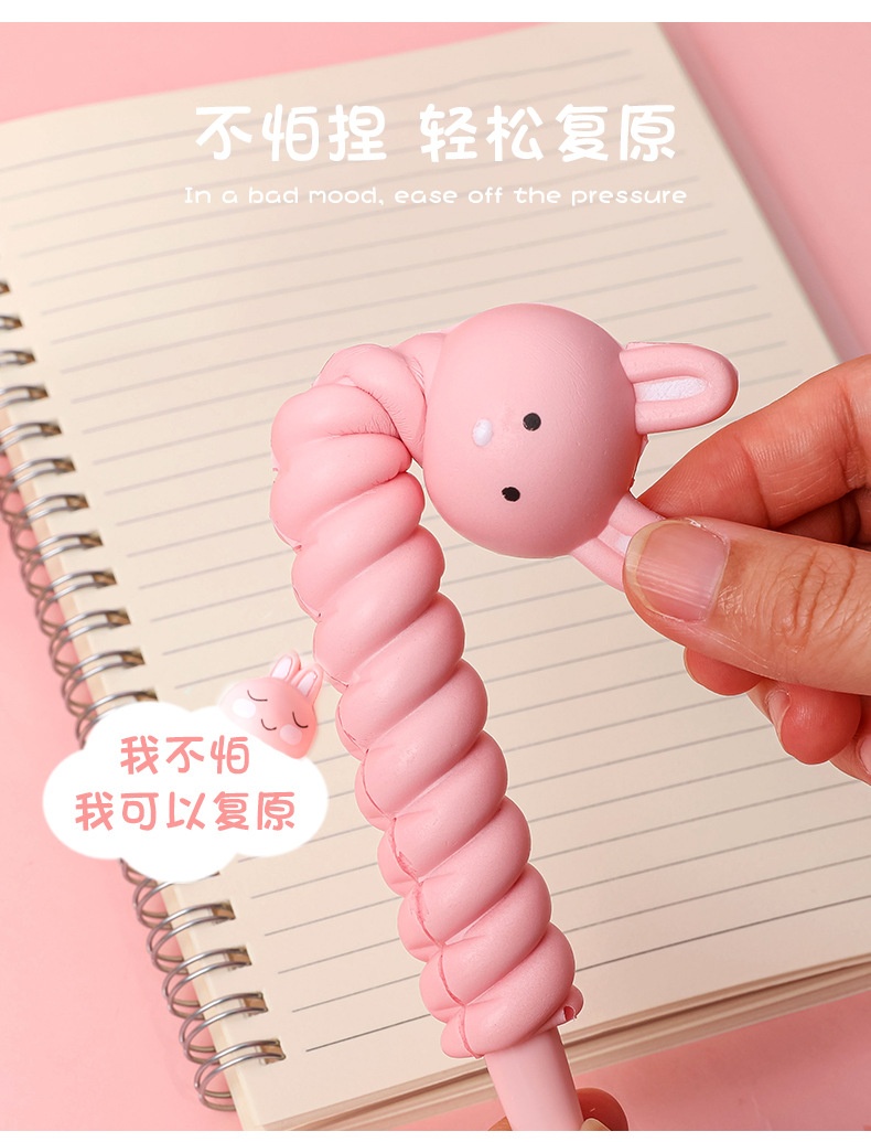 Bút Bi Nước Squishy Cute Bóp Cực Đã Tay Giảm Stress