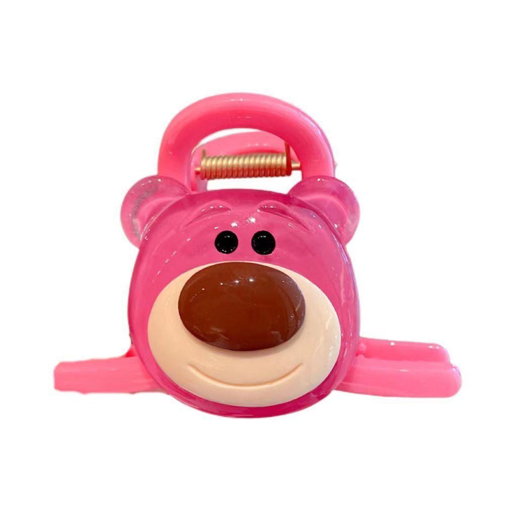 Set 4 Kẹp Tóc Càng Cua Siêu Cute Gấu Lotso Thỏ MELODY KUROMI