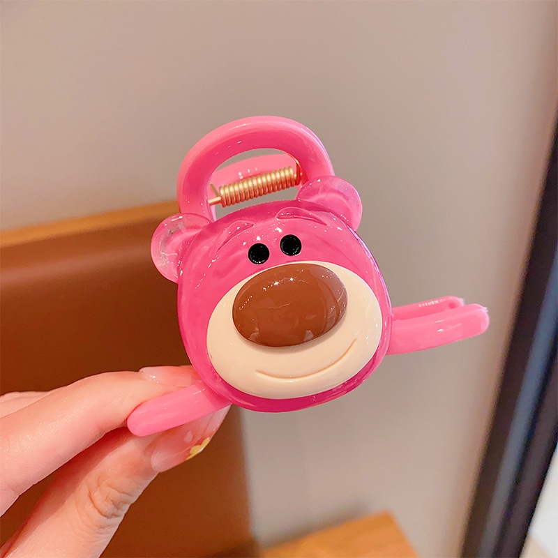 Set 4 Kẹp Tóc Càng Cua Siêu Cute Gấu Lotso Thỏ MELODY KUROMI