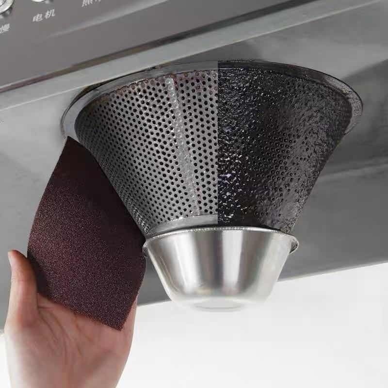 BÁN LẺ 1 Miếng Cọ Xoong Rửa Bát 2 Mặt(Nâu Mỏng) - 9x7cm(lẻ 1 cái)