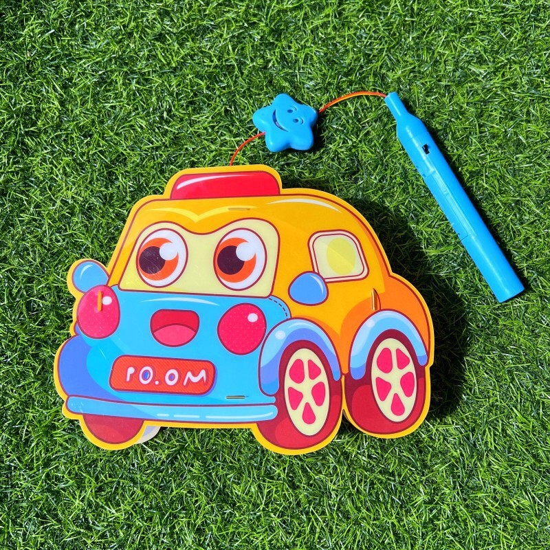 Đèn Lồng Có Đèn LED Nhấp Nháy 3 Chế Độ Hình Nhân Vật Hoạt Hình Cute (DIY TỰ RÁP - LOẠI NHỰA CÓ ĐÈN LED)/KO NHẠC)