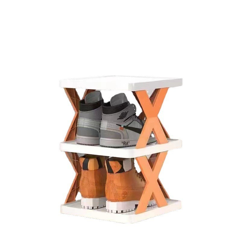 Kệ 5 Tầng Chữ X Để Giày Dép 27x25x11cm Lắp Ráp