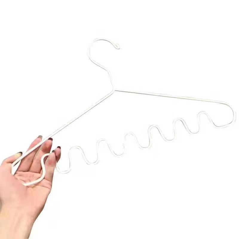 Mắc Áo Gợn Sóng Tiết Kiệm Diện Tích Đa Chức Năng(Móc Phơi Đồ Sóng)