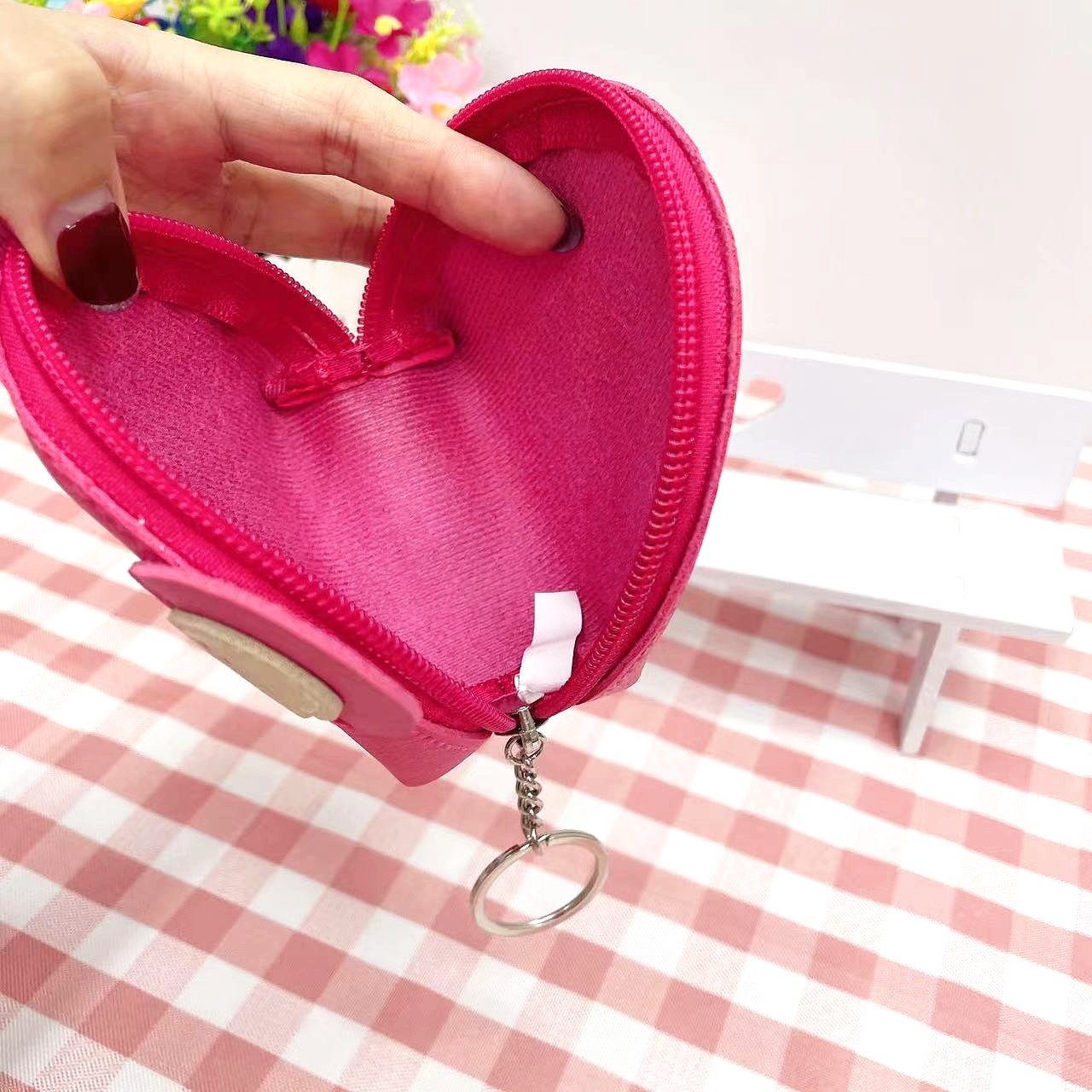 Ví Nhỏ Treo Chìa Khóa Nhân Vật Hoạt Hình Cute