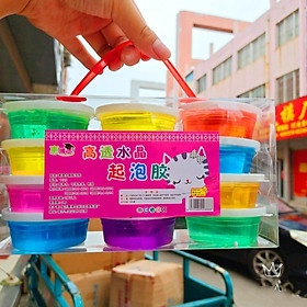 Bộ 12 Chất Dẻo Ma Thuật Smile Slam Cho Bé 12 Màu 550g